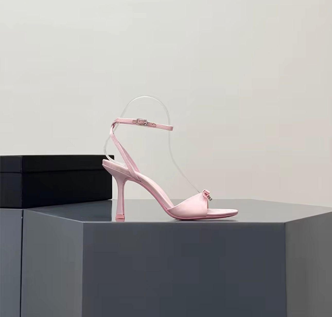 Ankle strap high heel
