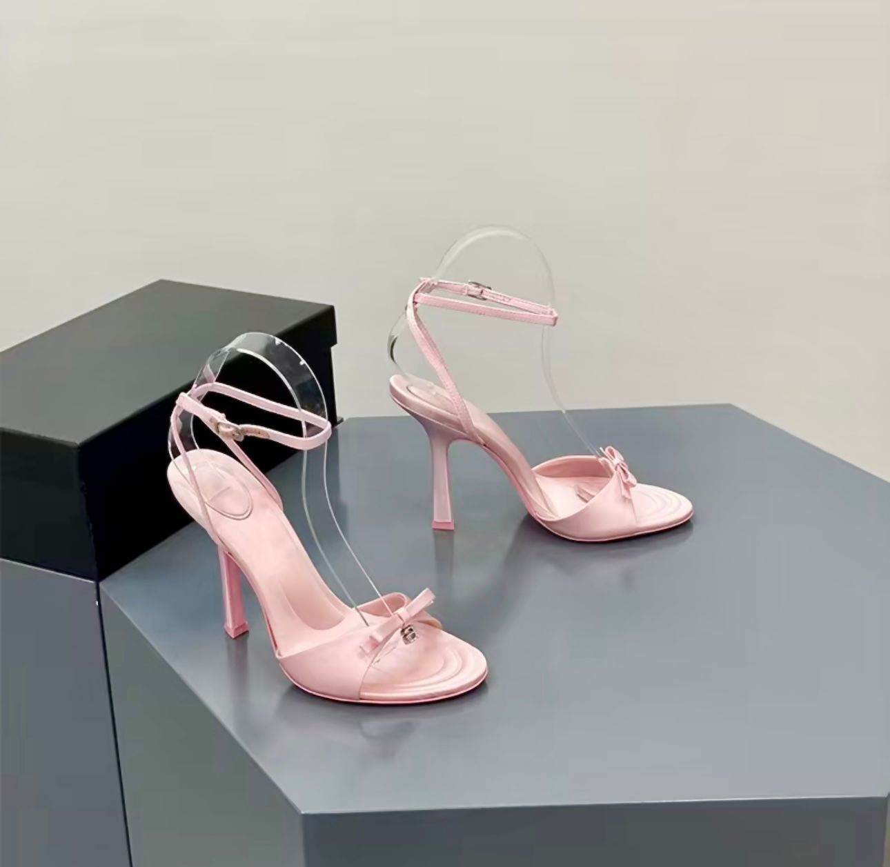 Ankle strap high heel