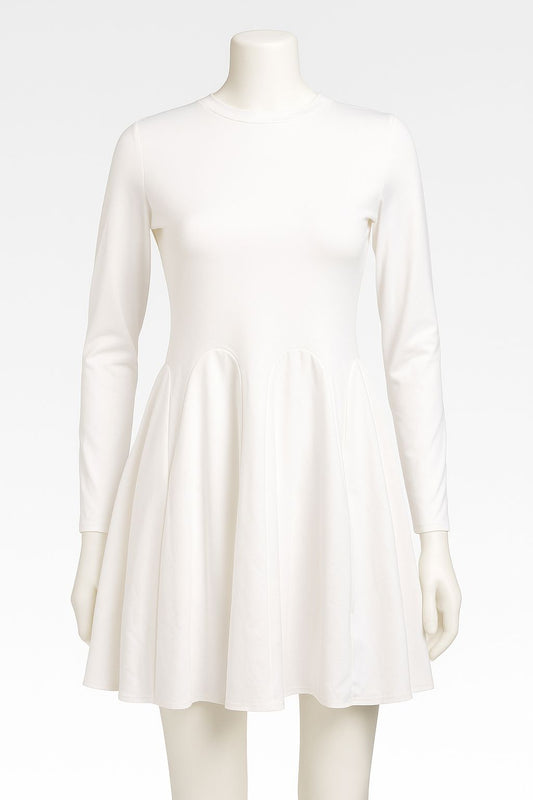 Full sleeves short dress